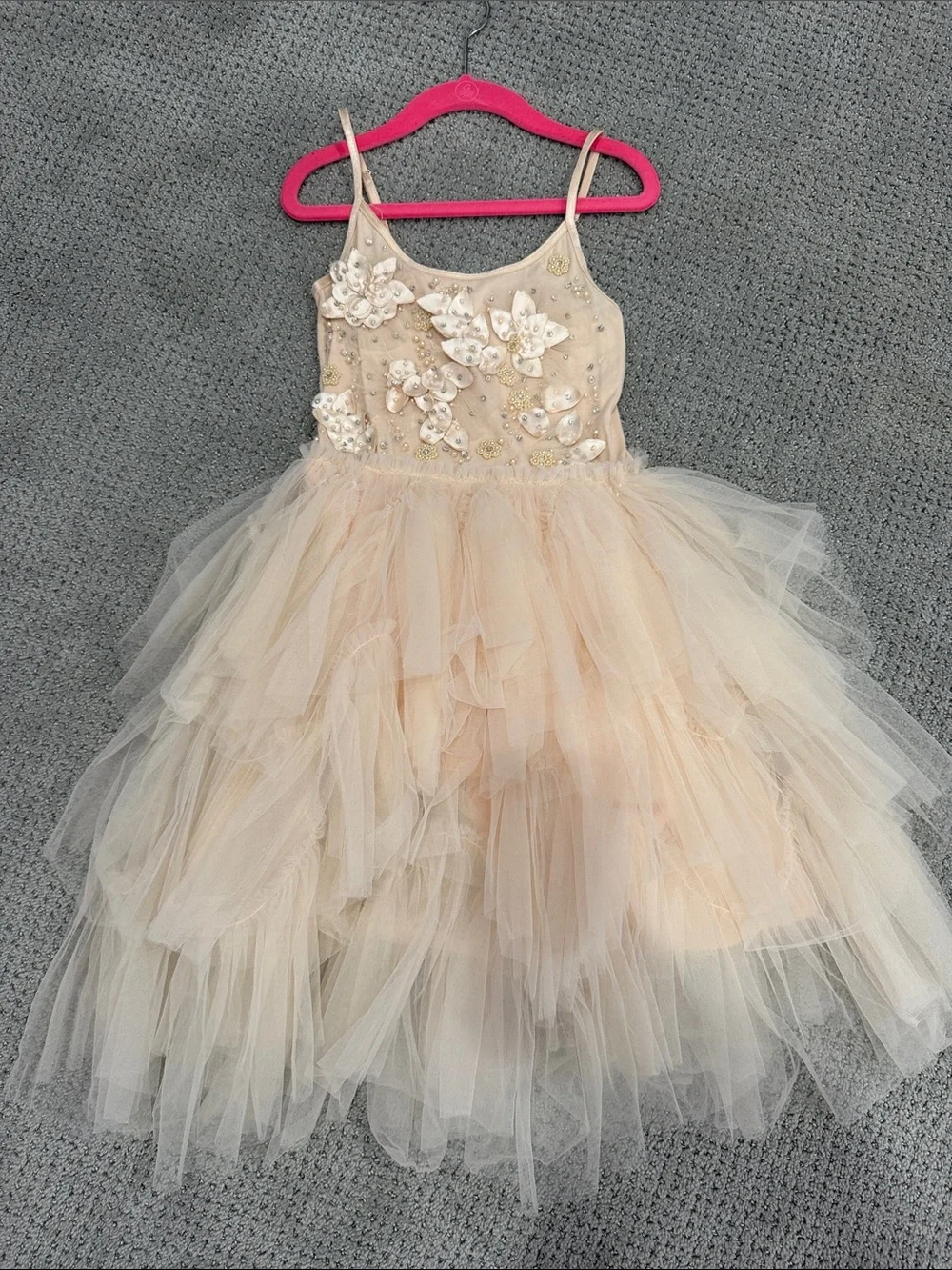 Tutu du monde blush color dress